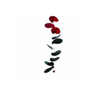 Mobile Turning Leaves Noir Et Rouge