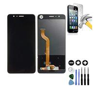 Mobilevie Ecran Compatible avec Huawei Honor 8 : Vitre Tactile + LCD Pret-A-Monter sans Chassis (Noir)