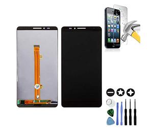 Mobilevie Ecran Compatible avec Huawei Mate 7 Noir : VITRE Tactile + LCD Original Pret-A-Monter sans Chassis