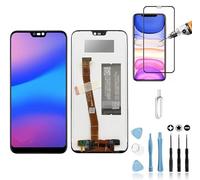 Mobilevie Écran Compatible avec Huawei P20 Lite/Nova 3e Ane-LX2 ANE-L22 Ane-LX1 ANE-L21 ANE-AL00 Noir : Ecran LCD + Vitre Tactile Facile-A-Monter sans Châssis - Remplacement Haute Qualité