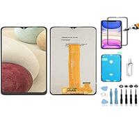 Mobilevie Écran Compatible avec Samsung Galaxy A12 (A125F, A125M, A125U) Noir : Remplacement Écran LCD + Vitre Tactile Haute Qualité Facile-à-Monter sans Châssis