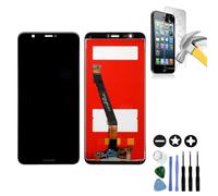 Mobilevie Ecran Compatible pour Huawei P Smart 2017 (Fig-LX1) Noir : Ecran LCD + Vitre Tactile Pret-A-Monter sans Chassis Remplacement Haute Qualité