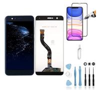 Mobilevie Ecran Compatible pour Huawei P10 Lite Bleu : Ecran LCD + Vitre Tactile Pret-A-Monter sans Chassis Remplacement Haute Qualité