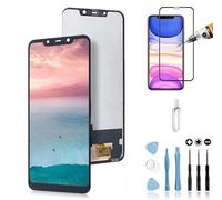 Mobilevie Ecran Compatible pour Xiaomi Pocophone F1 Noir: Vitre Tactile + OLED Original prêt à Monter sans Chassis