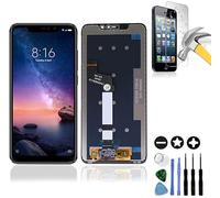 Mobilevie Ecran Compatible pour Xiaomi Redmi Note 6 Pro Noir: Vitre Tactile + OLED Original prêt à Monter sans Chassis