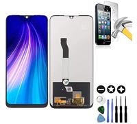 Mobilevie Ecran Compatible pour Xiaomi Redmi Note 8T Noir: Vitre Tactile + OLED Original prêt à Monter sans Chassis