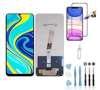 Mobilevie Ecran Compatible pour Xiaomi Redmi Note 9S / Note 9 Pro Noir: Vitre Tactile + OLED Original prêt à Monter sans Chassis