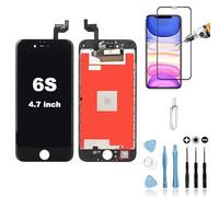 Mobilevie Ecran LCD Retina + Vitre Tactile sur châssis pour Iphone 6S Noir + Outils