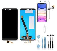 Mobilevie Écran LCD + Vitre Tactile Haute Qualité Compatible avec Huawei Y9 (2018) / Enjoy 8 Plus/Mate Se/Honor 7X (BND-AL10/TL10/L21-L22/L24/L34) Noir - Testé Avant Expédition