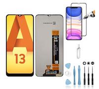 Mobilevie Écran LCD + Vitre Tactile Haute Qualité Compatible avec Samsung Galaxy A13 / A13 4G (SM-A135, SM-A135F, SM-A137F) Noir