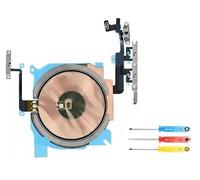 Mobilevie Nappe Interne de Remplacement Compatible iPhone 12 Pro Max - Module MagSafe, Antenne NFC et Boutons Power & Volume - Flex Cable Interne - Outils Offert - Testé Avant l'expédition