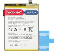 MOBILEX® Batterie BLP729 pour realme C21 / C21Y / C11 2020 / C3 / 5 / 5i | Charge 10W | 5000mAh - OEM | Remplacement Interne avec Adhésif | Capacité d'origine