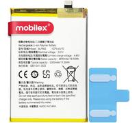 MOBILEX® Batterie BLP805 pour OPPO A53 / A53s / A54 4G / A54 5G / A55 4G / A16 / A16s / A74 5G / A32 / A93 5G | 5000 mAh - OEM | Remplacement interne avec adhésif | Capacité d'origine