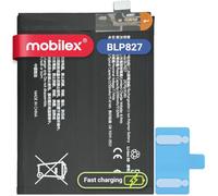MOBILEX® Batterie BLP827 pour OnePlus 9 Pro | 4500mAh - OEM | Interne de Rechange avec adhésif | Capacité d'origine