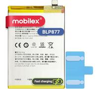 MOBILEX® Batterie BLP877 pour realme 8i / C35 / C31 / C30 / C30s / Note 50 / 12x 5G | 5000mAh - OEM | Remplacement Interne avec adhésif | Capacité d'origine
