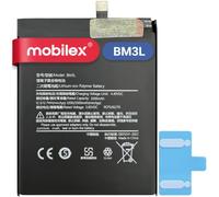 MOBILEX® Batterie BM3L pour Xiaomi Mi 9 | Charge Rapide 27W | 3300mAh - OEM | Batterie Interne de Rechange avec Adhésif | Capacité d'origine