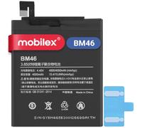 MOBILEX® Batterie BM46 pour Xiaomi Redmi Note 3 / Redmi Note 3 Pro/Redmi Note 3 Special Edition | 4050 mAh - OEM | Pièce de rechange interne avec adhésif | Capacité d'origine