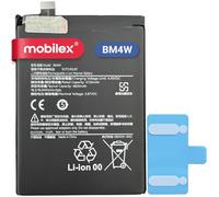 MOBILEX Batterie BM4W pour Xiaomi Mi 10T Lite 5G / Mi 10i 5G / Redmi Note 9 Pro 5G | 4820 mAh - OEM | Remplacement interne avec adhésif | Charge rapide | Capacité d'origine