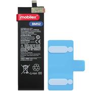 MOBILEX Batterie BM52 pour Xiaomi Mi Note 10 / Xiaomi Mi Note 10 Pro/Xiaomi Mi Note 10 Lite/Xiaomi Mi CC9 Pro | 5260 mAh - OEM | Interne Remplacement | Capacité d'origine