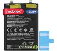 MOBILEX® Batterie BM5V pour Xiaomi Redmi Note 13 Pro 5G / Poco X6 5G | Charge rapide 67 W | 5100 mAh - OEM | Remplacement interne avec adhésif | Capacité d'origine