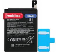 MOBILEX® Batterie BN48 pour Xiaomi Redmi Note 6 Pro | 3 900 mAh - OEM | Interne de rechange avec adhésif | Capacité d'origine