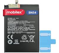 MOBILEX Batterie BN54 pour Xiaomi Redmi Note 9 / Redmi 9/9 Prime / 10X 4G / Poco M2 | 5020 mAh - OEM | Pièce de rechange interne avec adhésif | Capacité d'origine