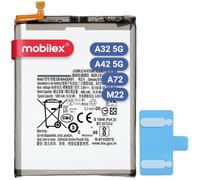 MOBILEX Batterie EB-BA426ABY pour Samsung Galaxy A32 5G / A42 5G / A72 / M42 5G | Interne de rechange avec adhésif | Capacité d'origine