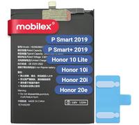 MOBILEX® Batterie HB396286ECW pour Huawei P Smart 2019 / P Smart+ 2019 / Honor 10 Lite / 10i / 20i / 20e | 3400mAh - OEM | Pièce Interne de Rechange avec Adhésif | Capacité Originale