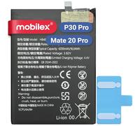 MOBILEX® Batterie HB486486ECW pour Huawei Mate 20 Pro / P30 Pro | 4 200 mAh - OEM | Pièce de rechange interne avec adhésif | Capacité d'origine