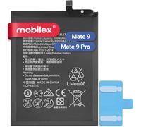 MOBILEX Batterie interne de rechange avec adhésif pour Huawei X, 5 000 mAh, capacité d'origine (HB396689ECW)