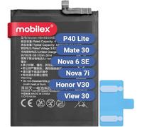 MOBILEX Batterie interne de rechange avec adhésif pour Huawei X, 5 000 mAh, capacité d'origine (HB486586ECW, Huawei P40 Lite...)