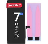 MOBILEX Batterie pour iPhone 7 | Puce TI | 1960 mAh - OEM | Pièce de rechange interne avec adhésif | Capacité d'origine