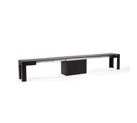 MOBILI FIVER, Banc Extensible X 67,5(292) x35,6 cm, Frêne Noir