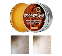 Mobili Legno - 80g Balsamo Nutriente 10.5x4cm | Lucidante Naturale Tavolo Antiumidità Rigenerante Per Armadi Sedie Antichi Restauro Casa Ufficio Trattamento Protettivo