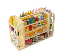 Mobili Scaffali Miniatura - Arredo Spazio Bambole, Libreria Per Case Minuscole, Decorazione Casa Novità | Gioco Di Ruolo FAI Finta Creativo, Accessorio Espositore Design Interni Modellismo