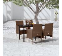 Mobilier de Salle à Manger de Jardin et Coussins Dîner Multi-modèle vidaXL