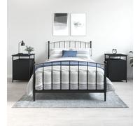 vidaXL Mobilier de salle de bain Bois de pin massif 246040