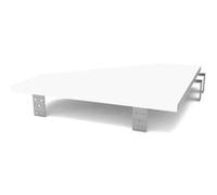 Mobilier DJ - Glorious Dj Modular Side Rack Adapter White