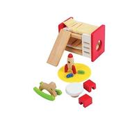Mobilier en bois pour maison de poupées, Meubles de chambre d'enfant Multicolore G