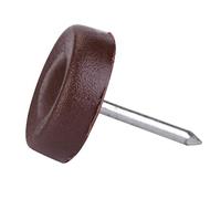 Mobilier en Plastique Le Plateau D'ongle Protecteur de Plancher Glissent Les Coussinets Antidérapants pour Chaise de canapé Table café 100pcs (100pcs Plan 18 mm d'épaisseur 5 mm)