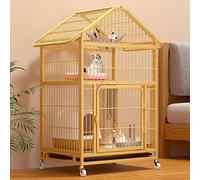 Mobilier pour Chat, dormeur pour Chat, Grande Cage for Chat, Parc for Chat en métal avec roulettes, enclos extérieur for Chat Catio, condo for Chat for 1 à 3 Chats