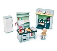 Tender Leaf Toys – Maison de poupée cuisine junior – 22 pièces – Vert G