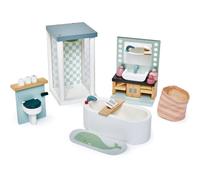 Mobilier pour poupée Salle de bain en bois
