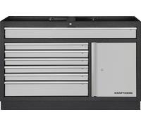 Mobilio Armoire à tiroirs 1360 mm 7 tiroirs 1 porte