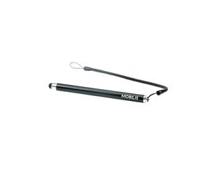 Mobilis 001054: Ensemble de 10 stylets universels tactiles capacitifs, corps en métal noir, compatibilité toutes marques, code SH 84733080