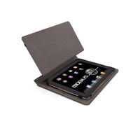 Mobilis Case C2 Housse de Protection en Simili Cuir avec Stylet Capacitif pour Tablette 7" Noir/Gris Anthracite