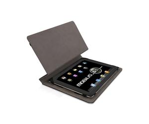 Mobilis 010025 Étui Folio Universel 8" Noir - Dimensions Intérieures 130 x 17 x 195 mm - Position Clavier/Vidéo - Stylet Capacitif Inclus