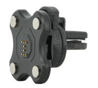 Mobilis 020007 Support Voiture Grille d'Aération Magnétique POGO USB 65W (USB-C 2.0, 480Mo/s) Noir - Fabriqué en France