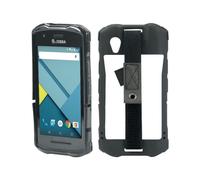 Mobilis 052040 Coque de protection pour terminal Zebra TC21/26, résistance aux chutes 1.2m, noire, poids 44g, code SH 84733080
