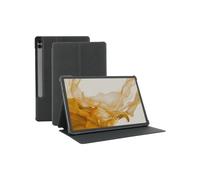 Mobilis 068016 Étui Folio 12.4" pour Samsung Galaxy Tab S10+/S9 FE+/S9+ Noir - Protection Chutes, Rayures, Chocs - Fonction Support